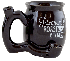 Photograph of product: "Roast and Toast" pipe mug- Black (Small)