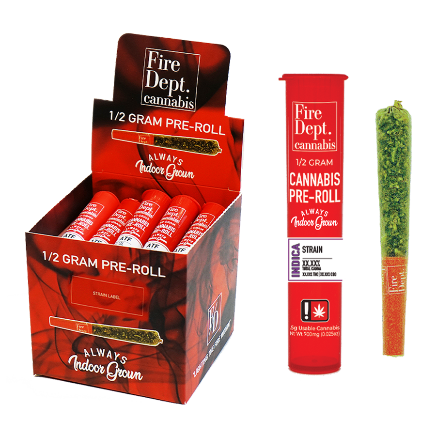 Photograph of product: Fire Dept Swiss Watch Preroll-.05g
