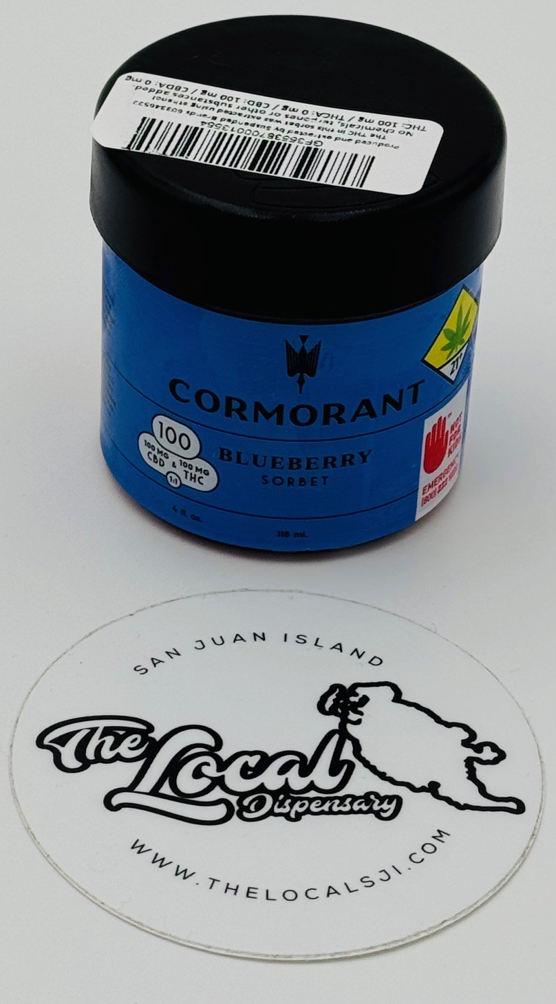 Photograph of product: Blueberry Sorbet 1:1 - 4oz