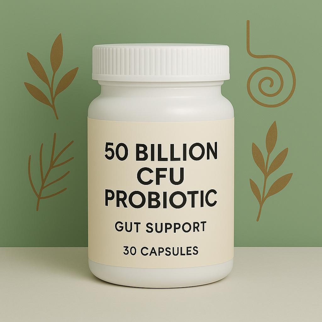 Photograph of product: 50 billion CFU Probiotic - Gut Support