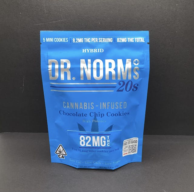 Photograph of product: Chocolate Chip Cookies 82MG - Edible
