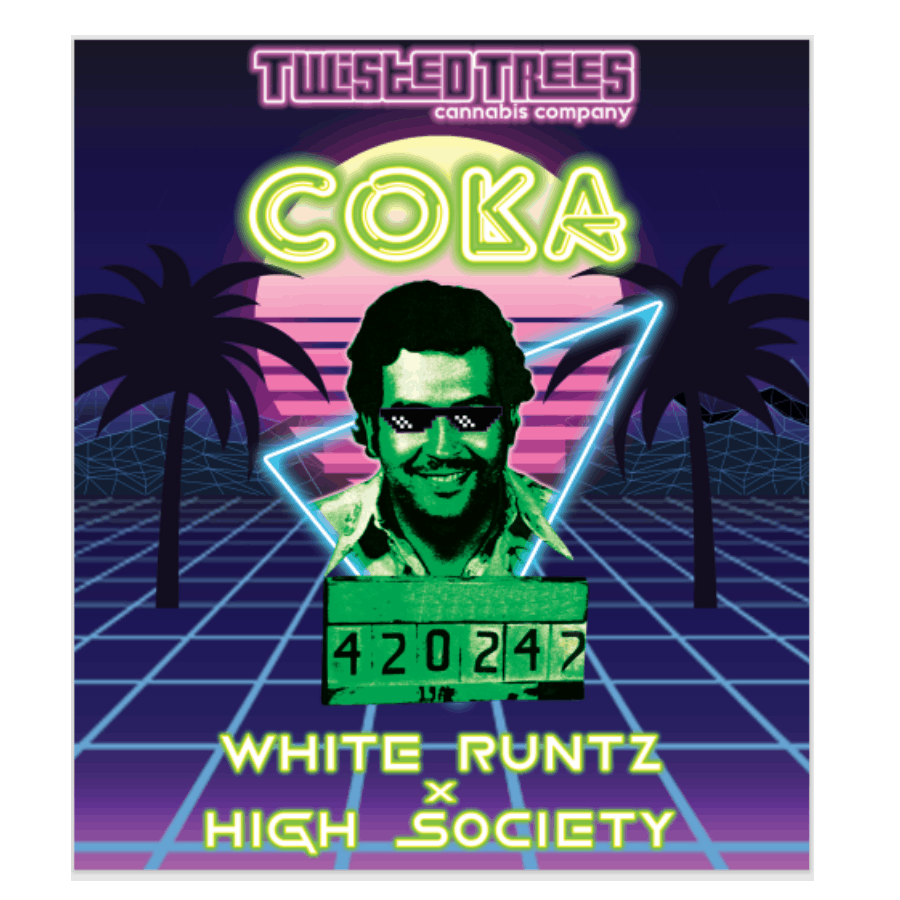 Photograph of product: Twisted Trees - Coka Ounce Popcorn (Hybrid)