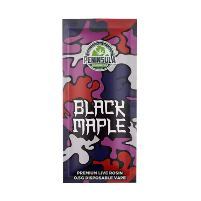 Photograph of Product: Black Maple Disposable by Peninsula Gardens