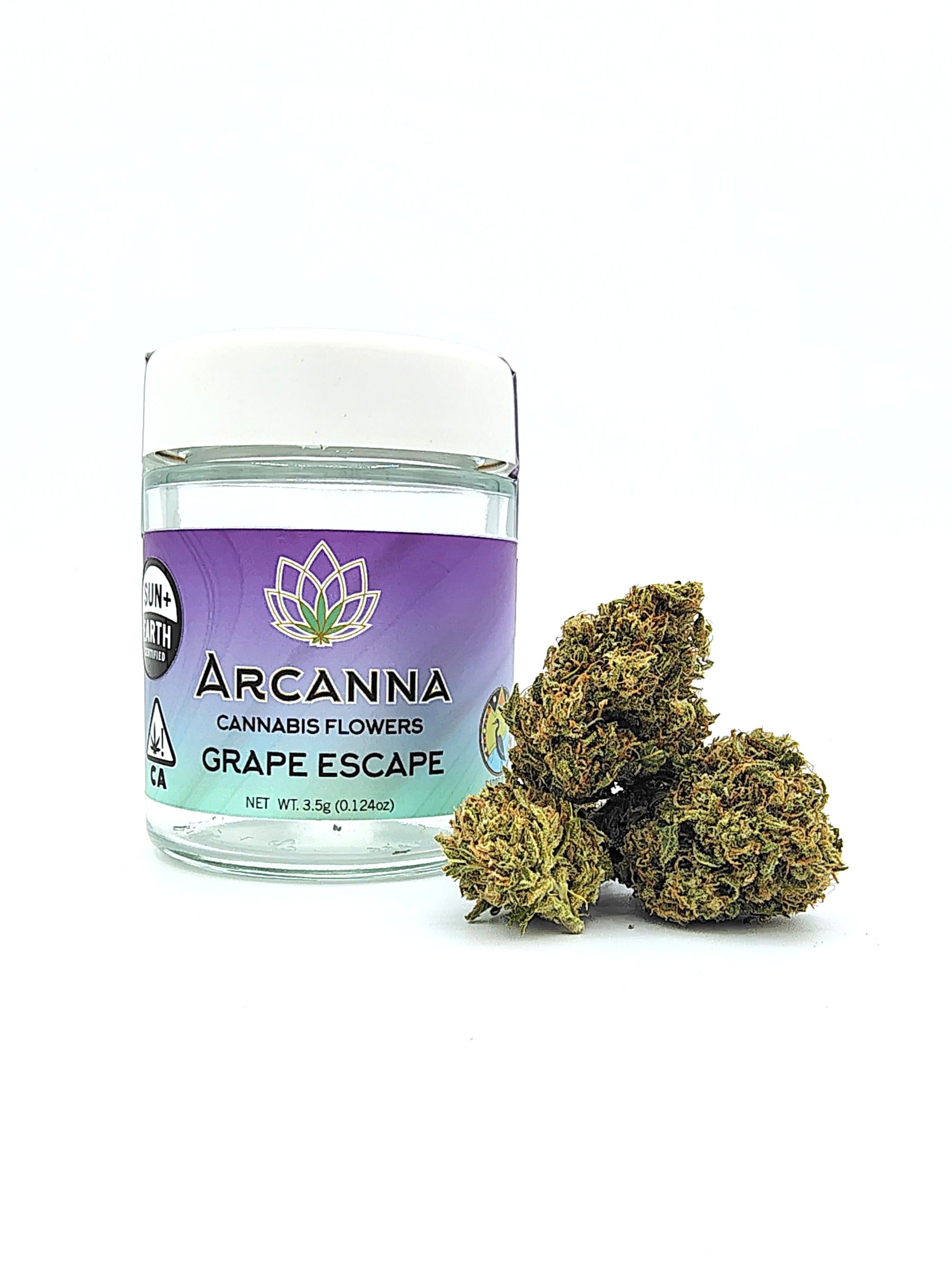 Photograph of product: GRAPE ESCAPE CBD 1.5:1
