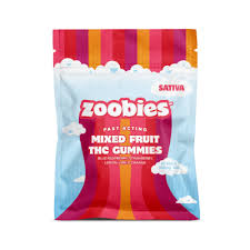 Photograph of product: Zoobie Fruit Gummies Edible 200mg