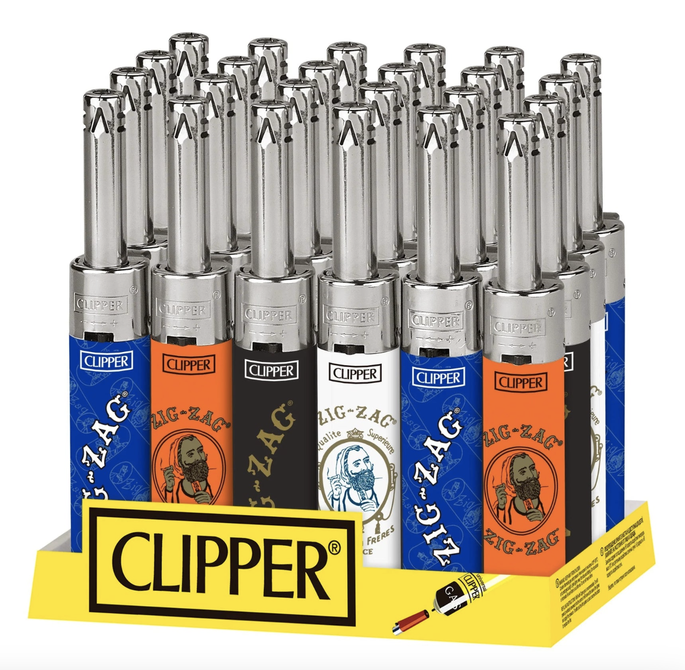 Photograph of product: Clipper Mini Tube (Zig Zag Design)