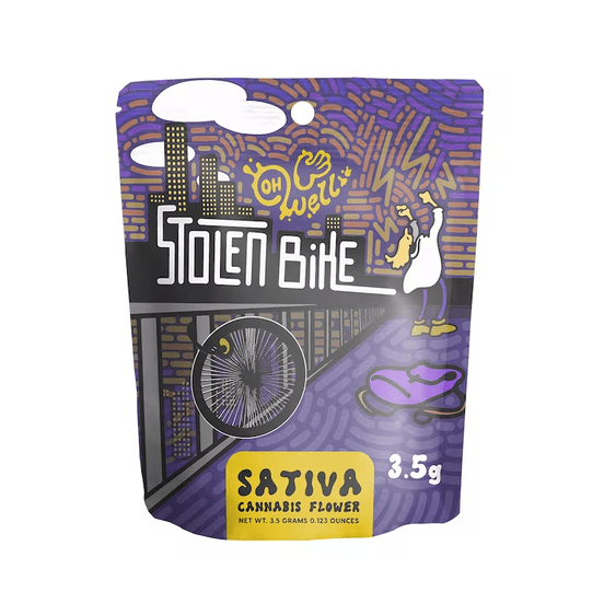 Photograph of product: Oh Well Flower Stolen Bike 3.5g - 