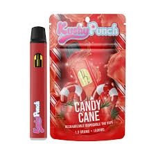 Photograph of product: Kushy Punch - Candy Cane - Disposable Vape