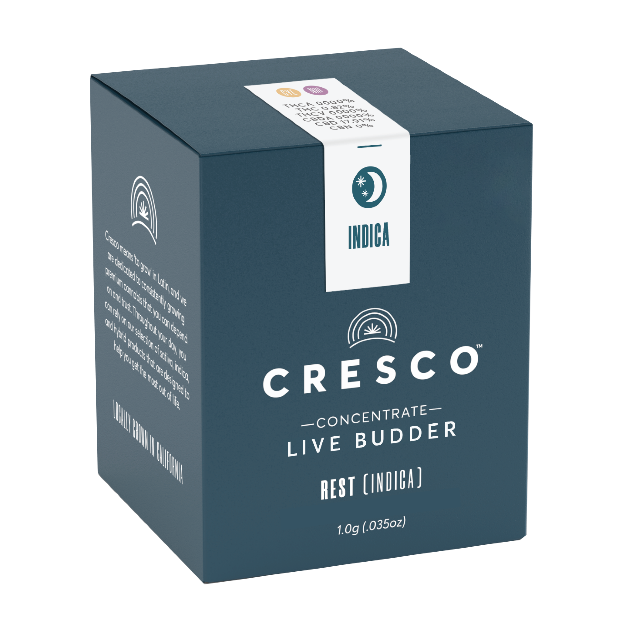 Photograph of product: Live Resin Face Mints Budder 1g