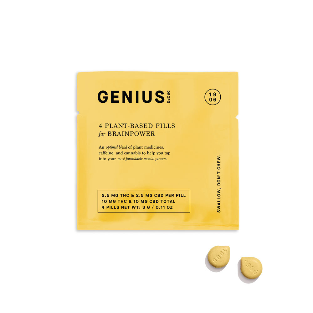Photograph of product: Genius Drops 4pk Pouch - 1906