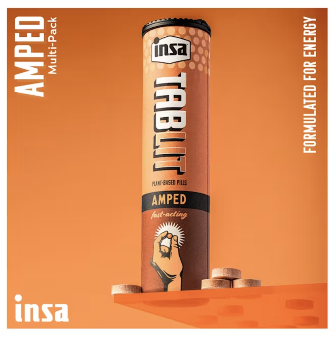 Photograph of product: INSA | Amped Tablits [100mg]