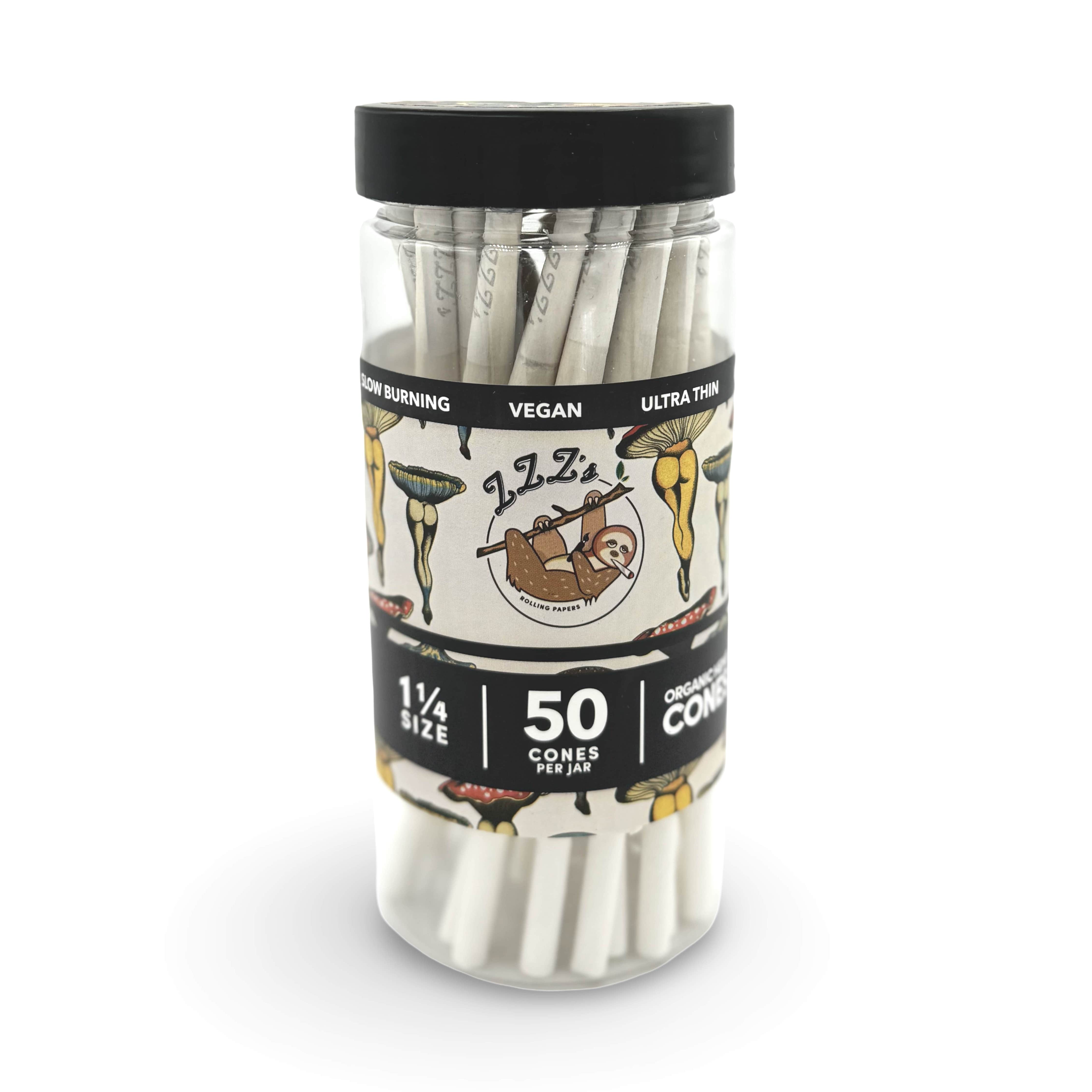 Photograph of product: Zzz's - Shroom Booties - Cones - 50pk - 1 1/4