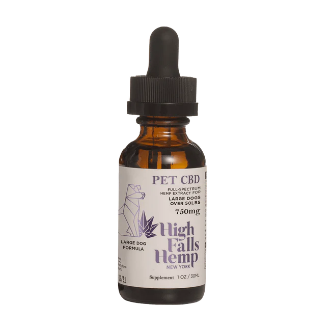 Photograph of product: Large Pet "Dog" CBD Tincture | 750MG CBD