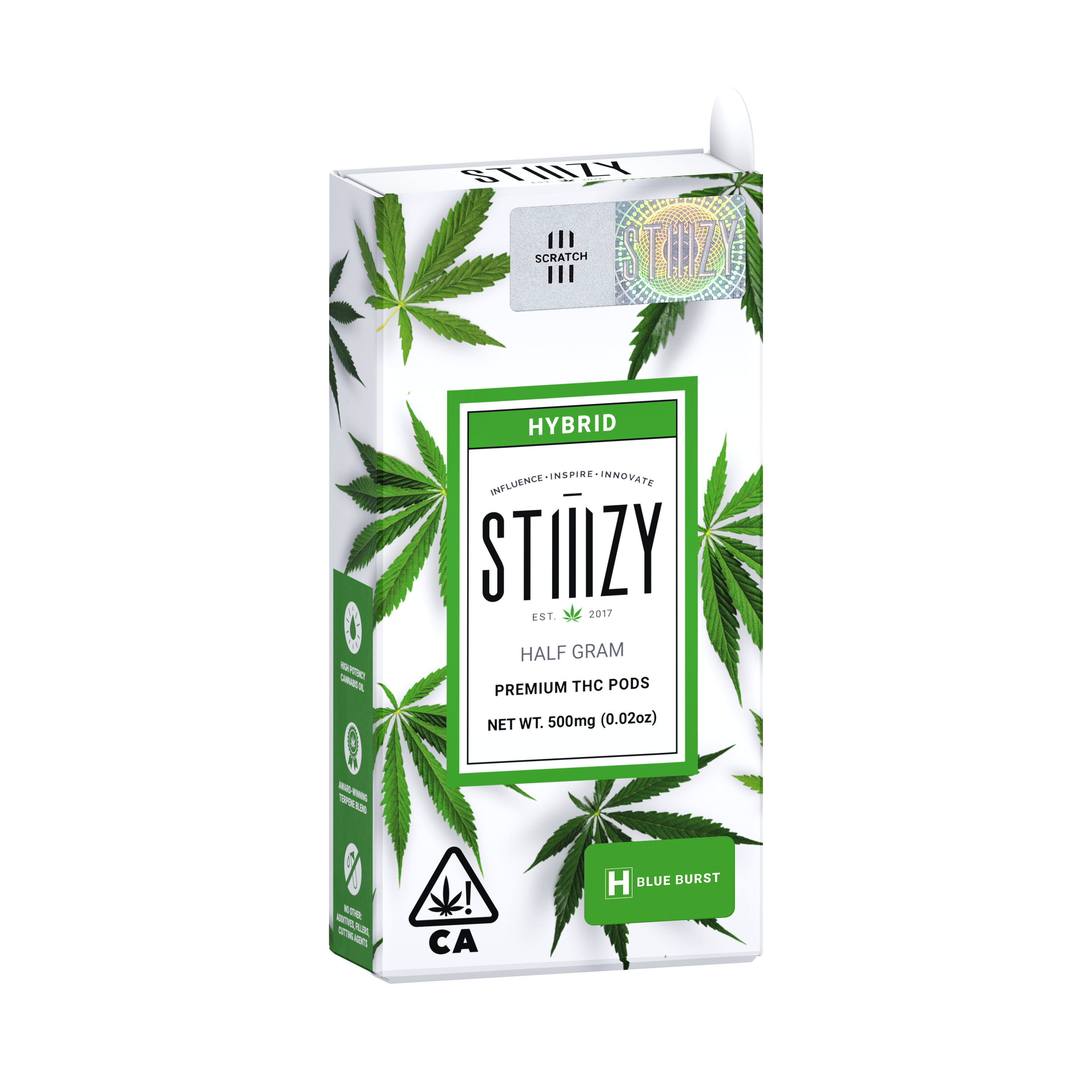 Photograph of product: BLUE BURST | TH-oui POD | 0.5G