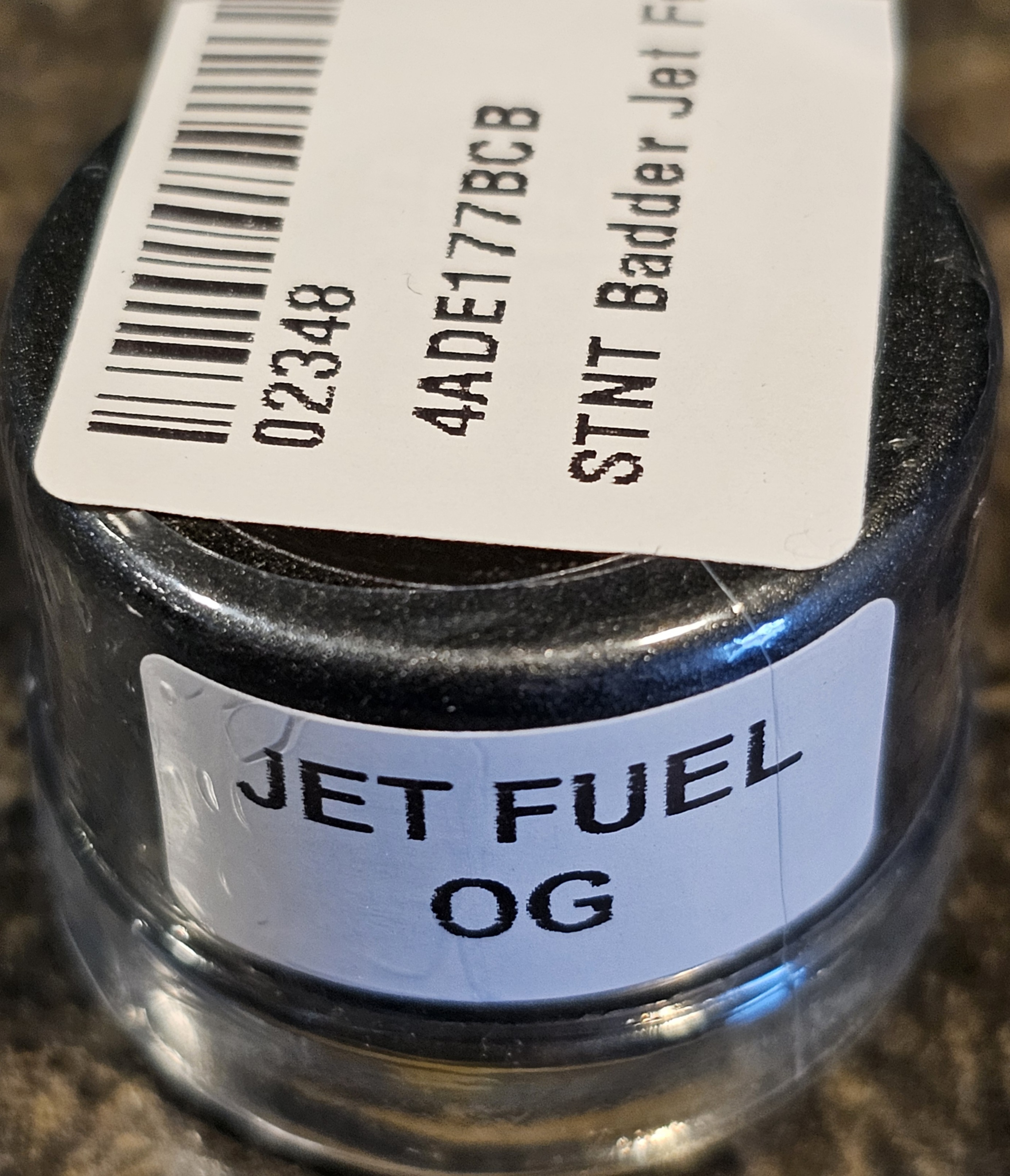 Photograph of product: STNT Badder Jet Fuel 1G