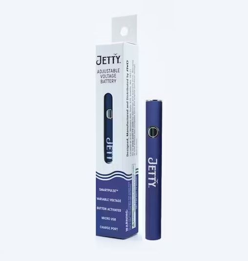 Photograph of product: Jetty Adjustable Voltage Vape Battery - Blue