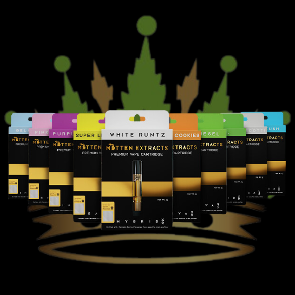 Photograph of product: Mitten Extracts Cartridge - Thin Mint Cookies