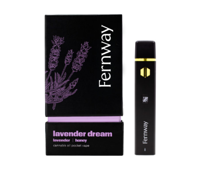 Photograph of product: Fernway Lavender Dream (I) Traveler Vape 2g