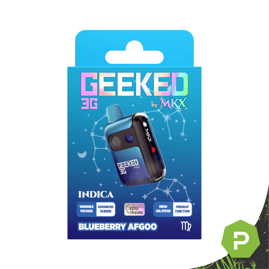 Photograph of product: Geeked Disposable | Blue Afgoo