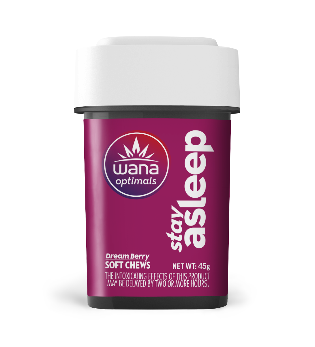 Photograph of product: Gummies | Optimals | Stay Asleep (4:2:1:1 CBD:THC:CBN:CBG) | 10 pk