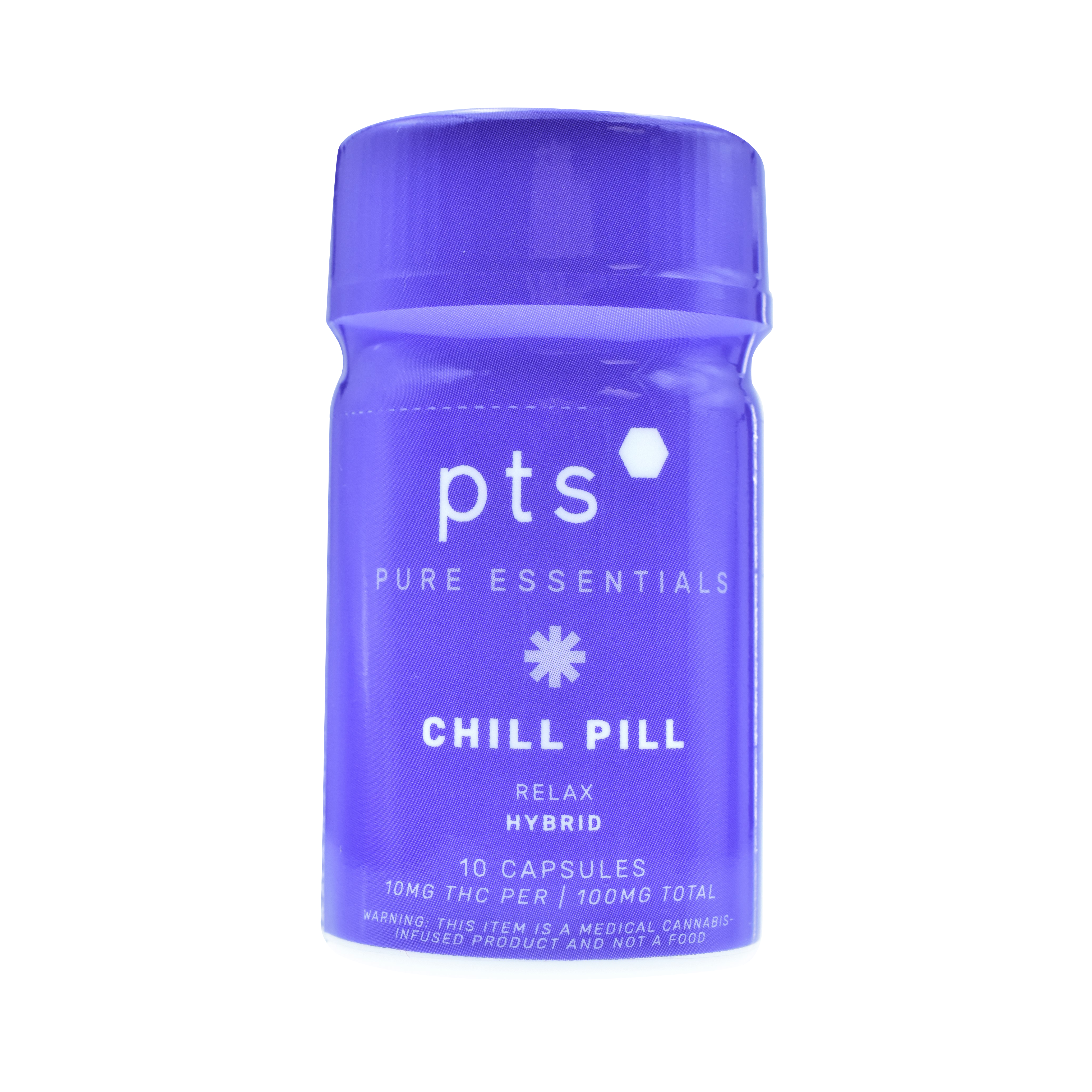 Photograph of product: Chill Pill | 10mg | 10pk Capsules | PTS