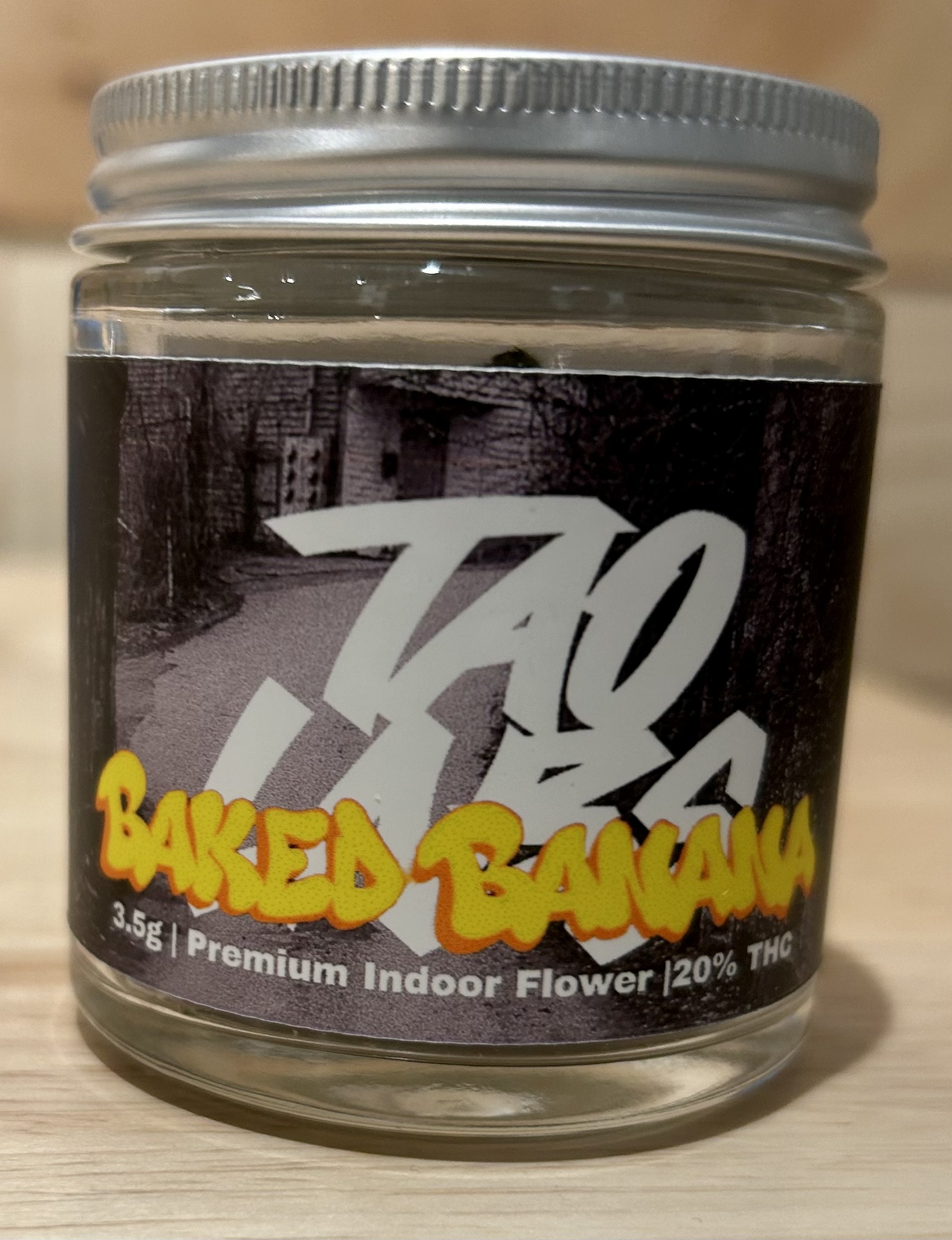Photograph of Product: Baked Banana - 3.5g