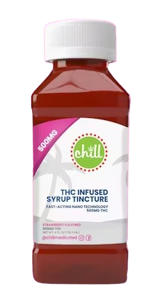 Photograph of product: Fast-acting Chill Syrup Tincture- Strawberry