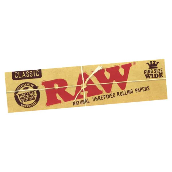 Photograph of product: RAW | Raw Classic King Size Slim Rolling Papers