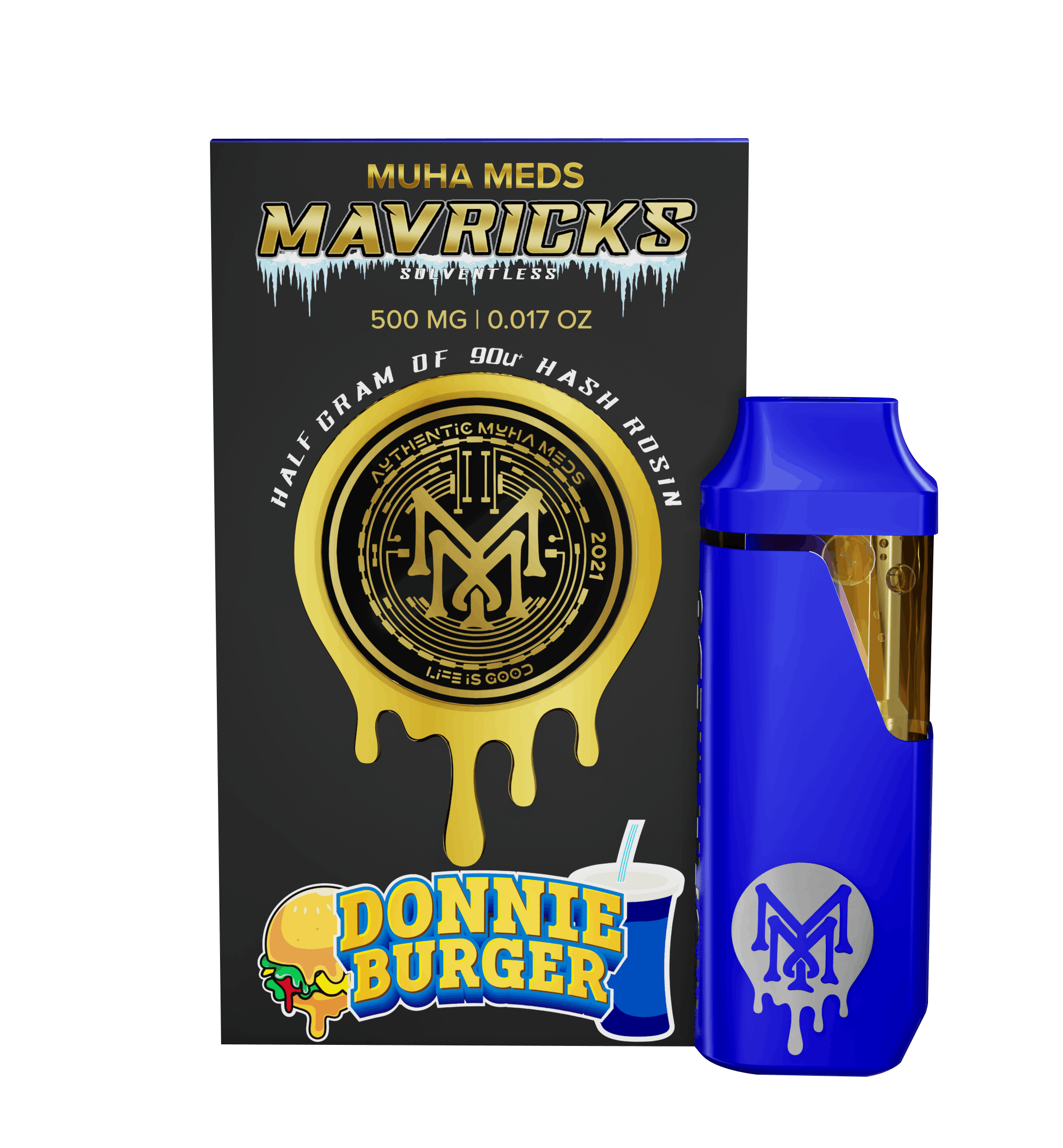 Photograph of product: MUHA MEDS - MAVERICK - DONNIE BURGER 0.5G