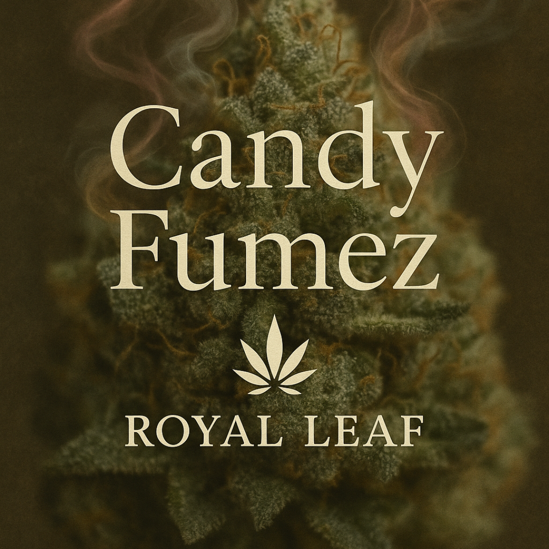 Photograph of product: Royal Leaf | Candy Fumez (i) Premium Indoor Flower 3.5g