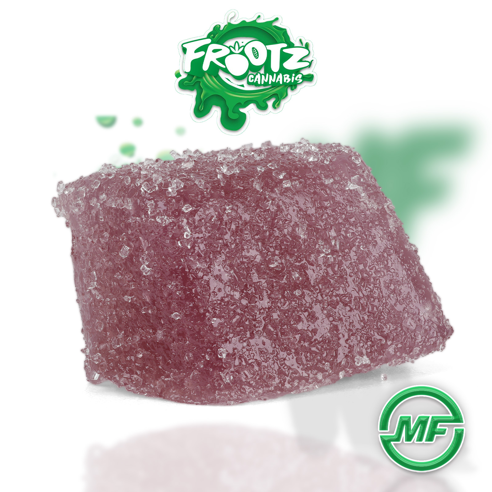 Photograph of product: Frootz | Grape | Gummies | 200mg