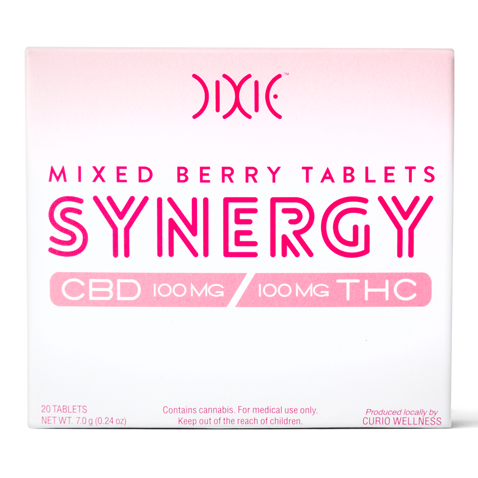 Photograph of product: Dixie: SYNERGY 1:1 Tablets 200mg - 20pack