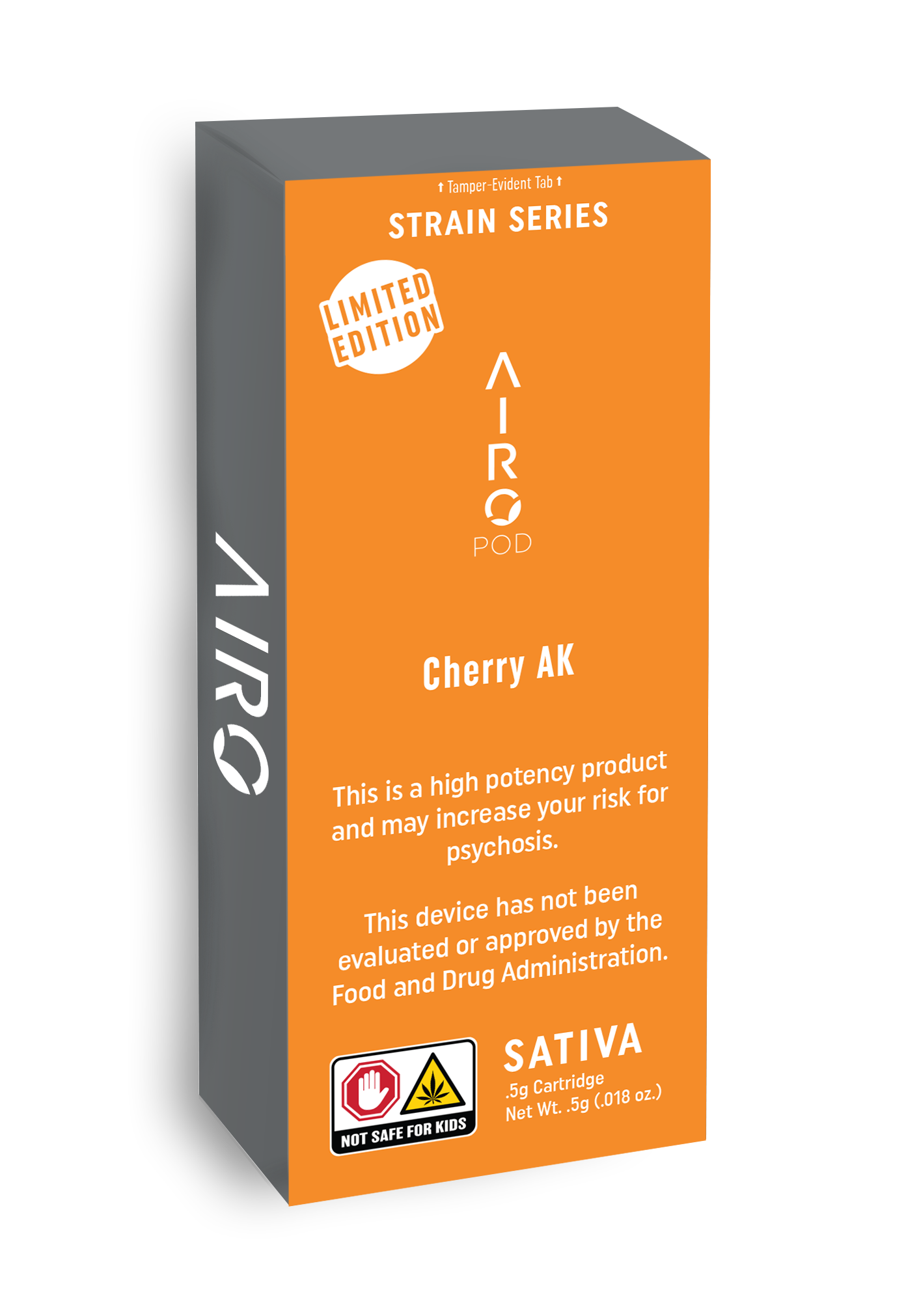 Photograph of product: Airo | Cherry AK | Vape Cart | Disposable 1g
