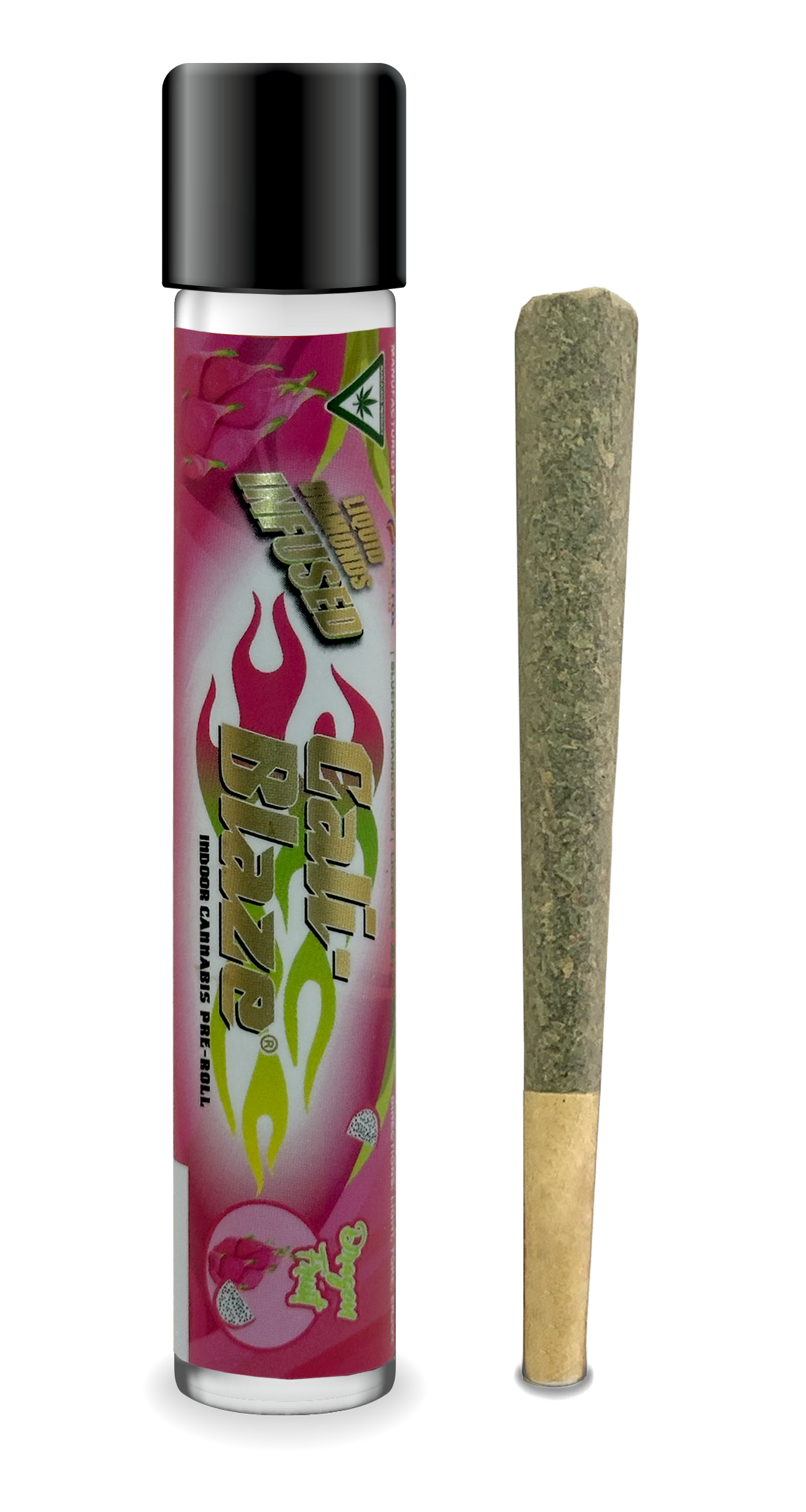 Photograph of product: Dragon Fruit | Liquid Diamonds Infused Pre-Roll | 1.2g