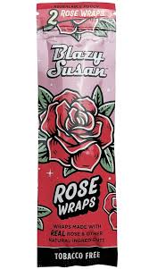 Photograph of product: Blazy Susan Natural Rose Wraps - 2pk