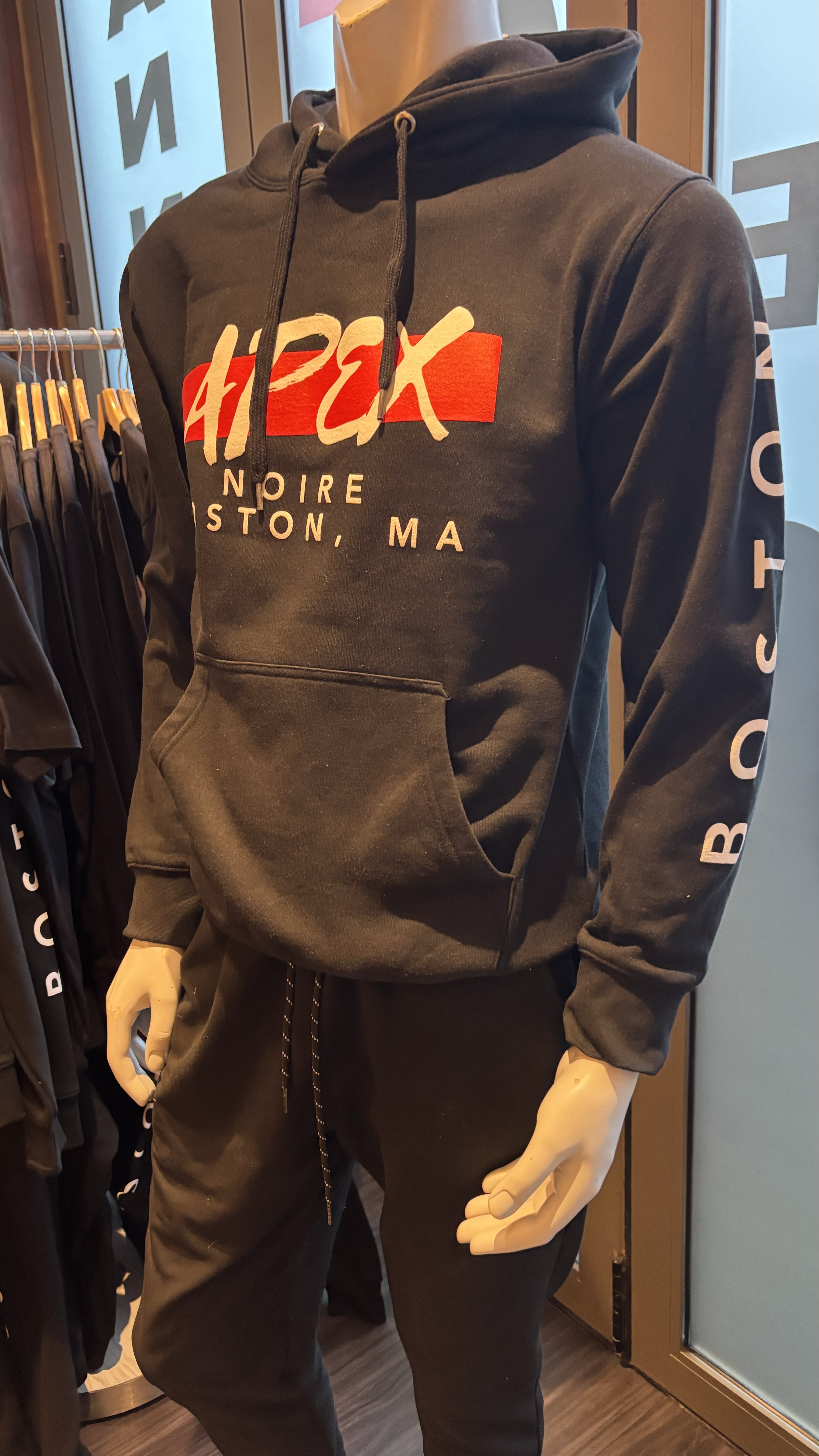 Photograph of product: Apex Noire Hoodie