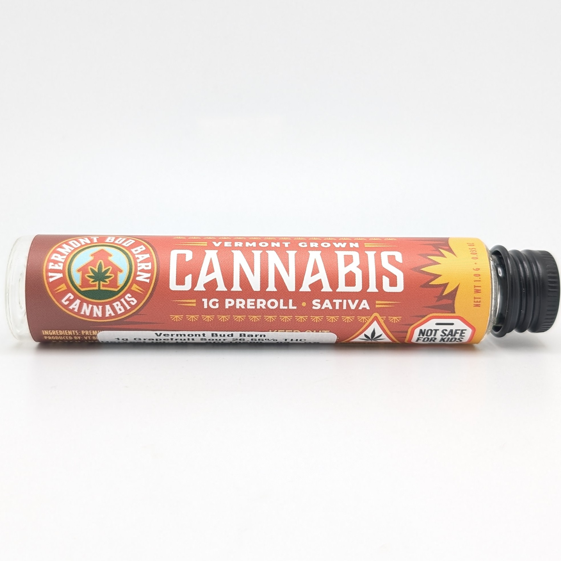 Photograph of product: Grapefruit Sour 1g Pre Roll