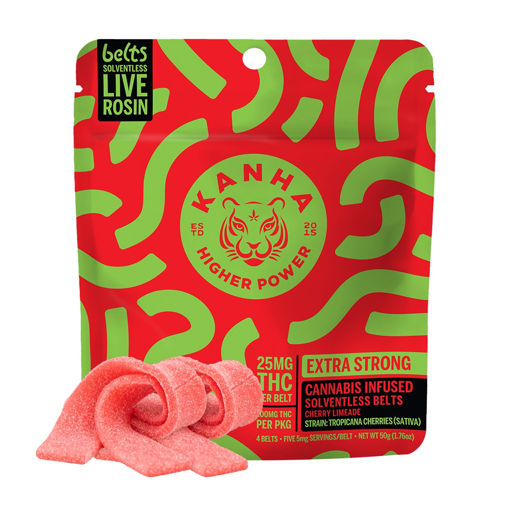 Photograph of product: Cherry Limeade (S) - 100mg Rosin Gummies
