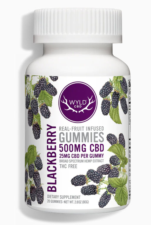 Photograph of product: WY CBD | Blackberry CBD Gummies (AU)