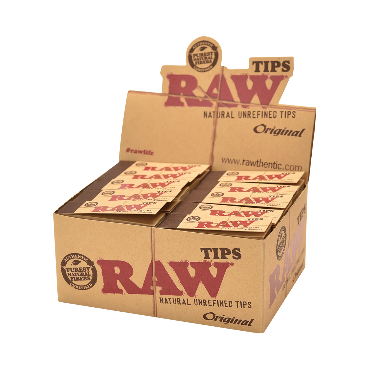 Photograph of product: Raw - Original Tips Booklet 50 Count