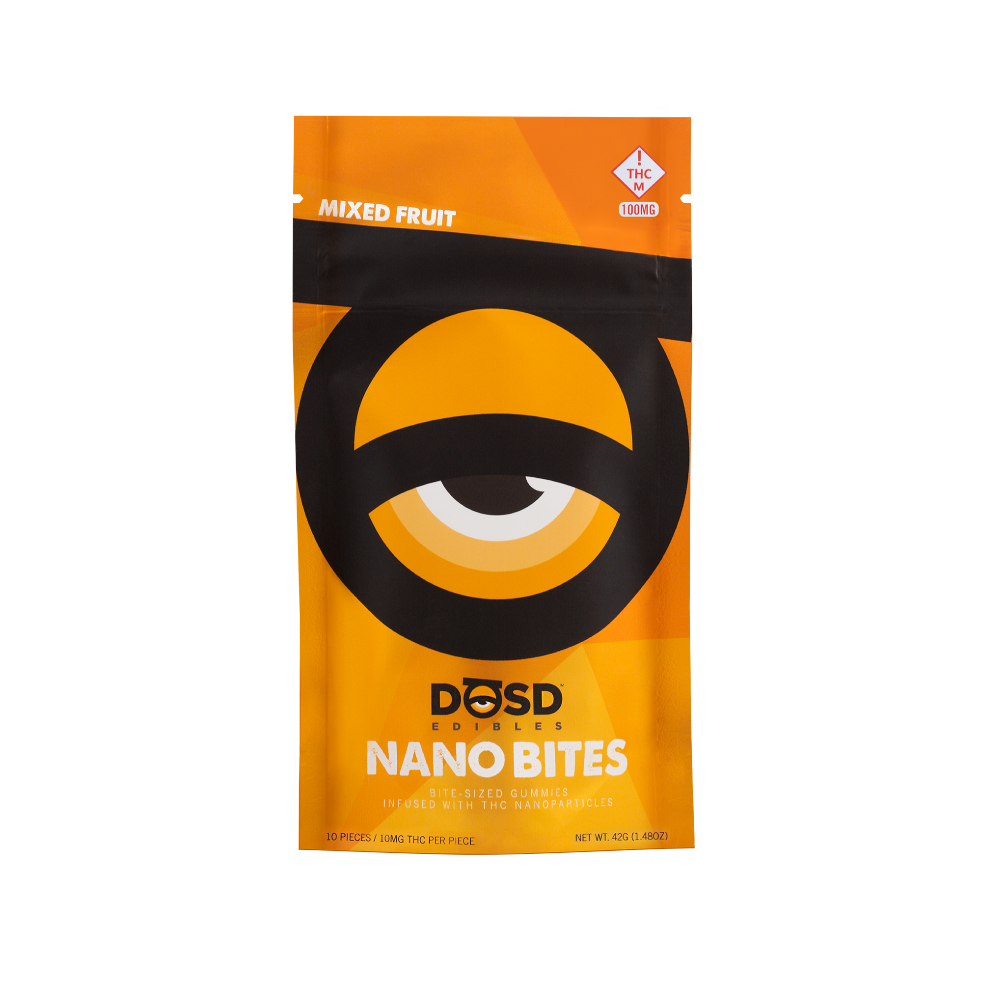 Photograph of product: DOSD - Nano Gummies Mixed Fruit - 100mg