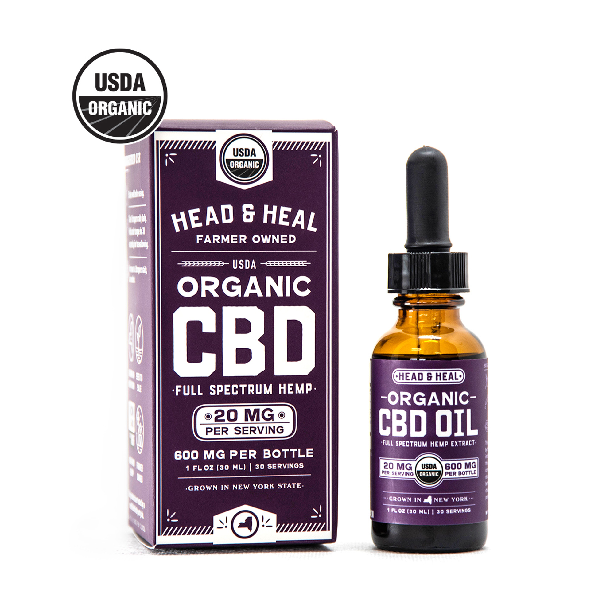 Photograph of product: Head & Heal | CBD | 600mg