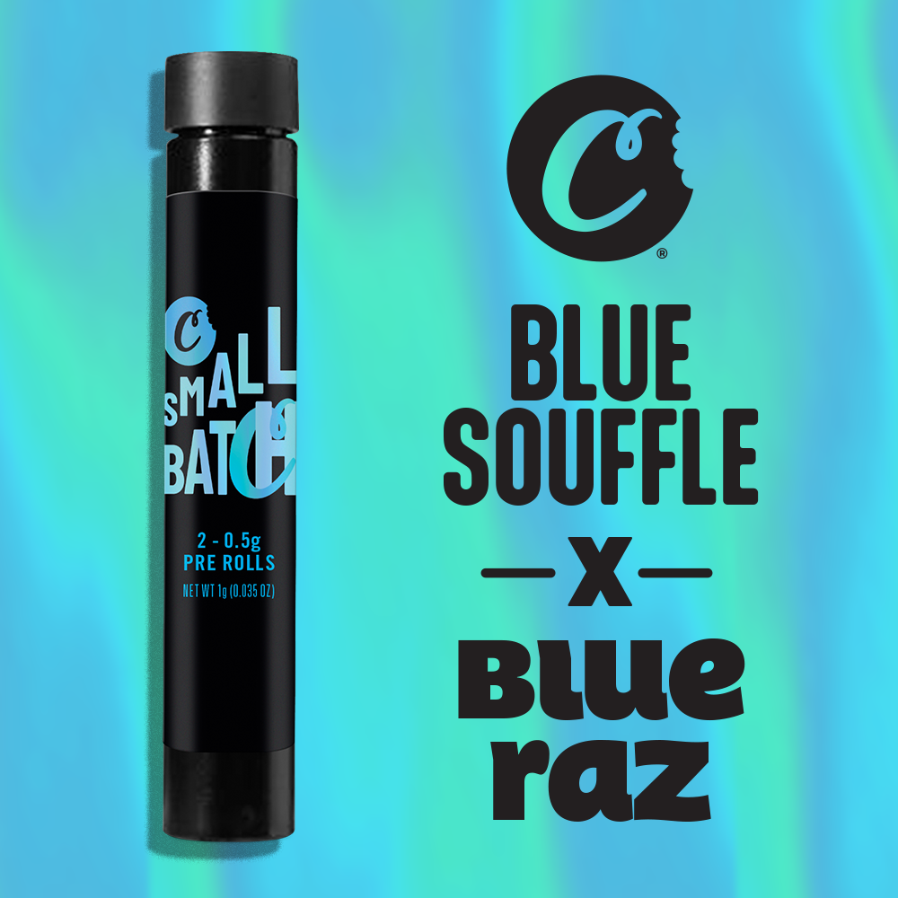 Photograph of product: Blue Souffle x Blue Raz | 2pk