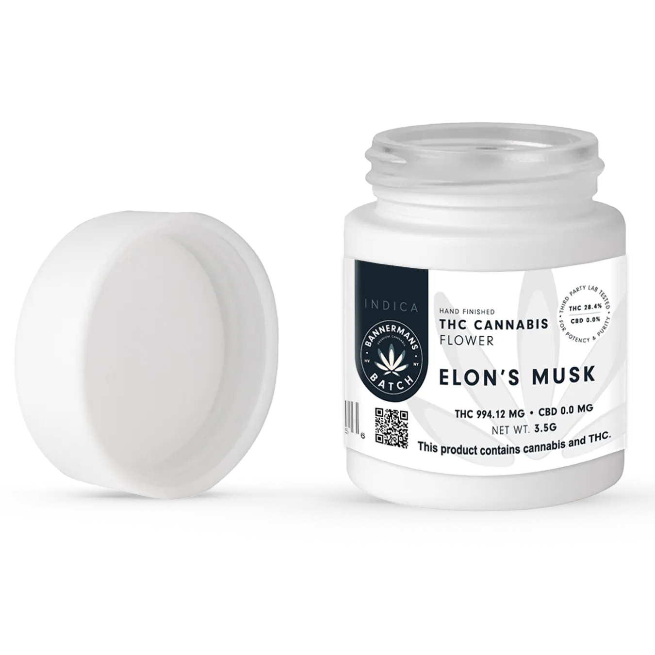 Photograph of product: Bannermans Batch | Elon's Musk | 3.5g | Flower
