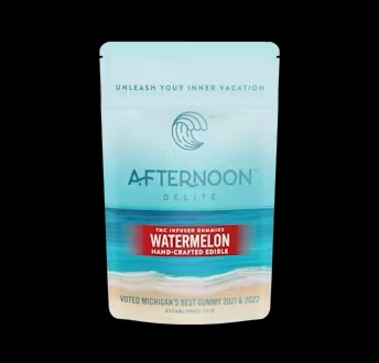 Photograph of product: Afternoon Delight: Watermelon 200MG Gummies
