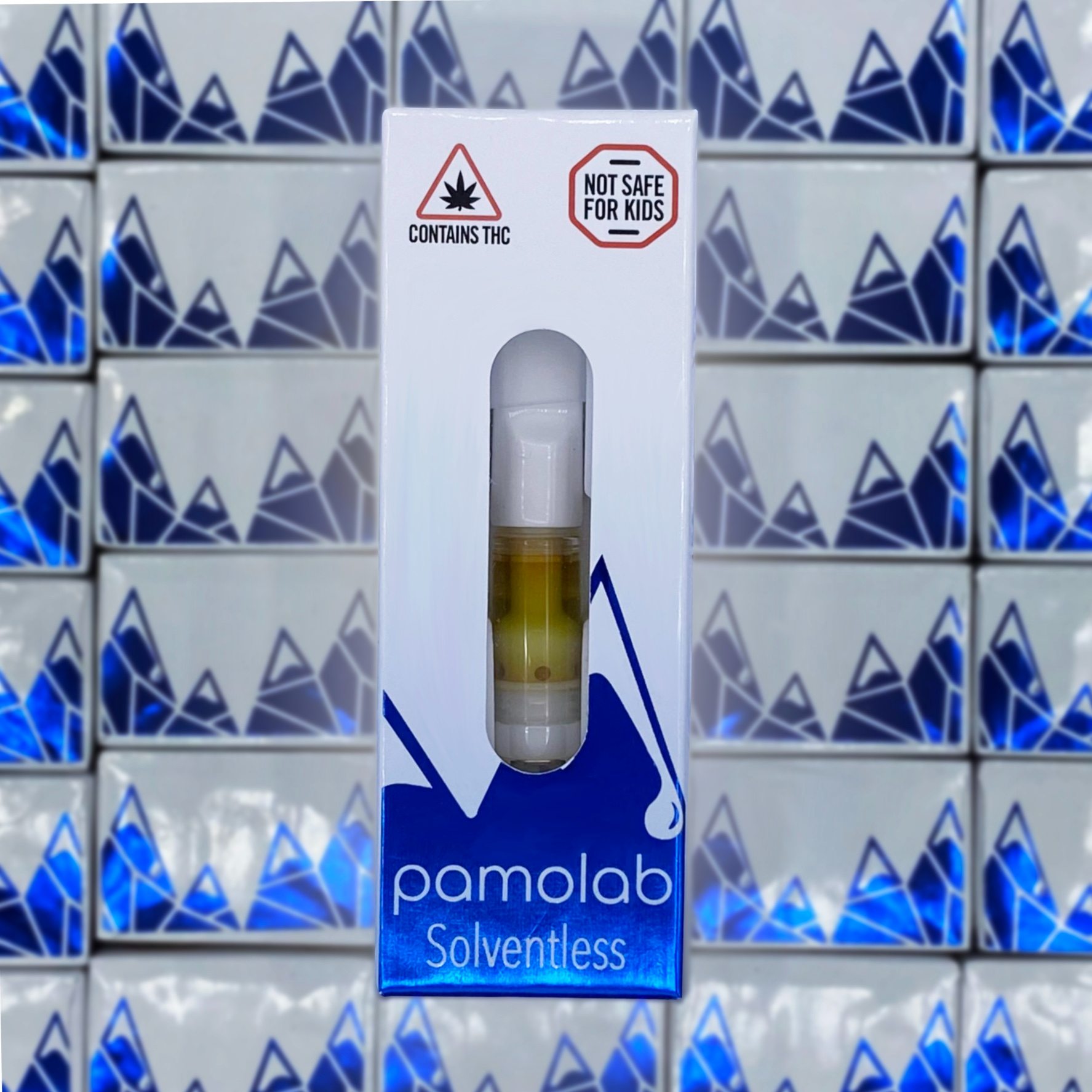 Photograph of product: Pamolab | Papaya Bomb Solventless Live Rosin Cart