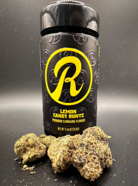 Photograph of product: Runtz / Flower / / Lemon Candy Runtz - 3.5g