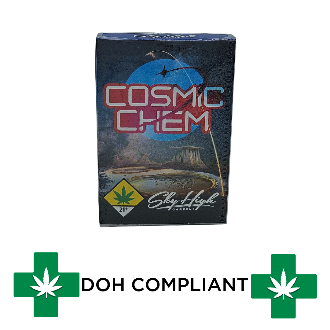 Photograph of product: DOH | Cosmic Chem Pre-Roll 5pk | 3g