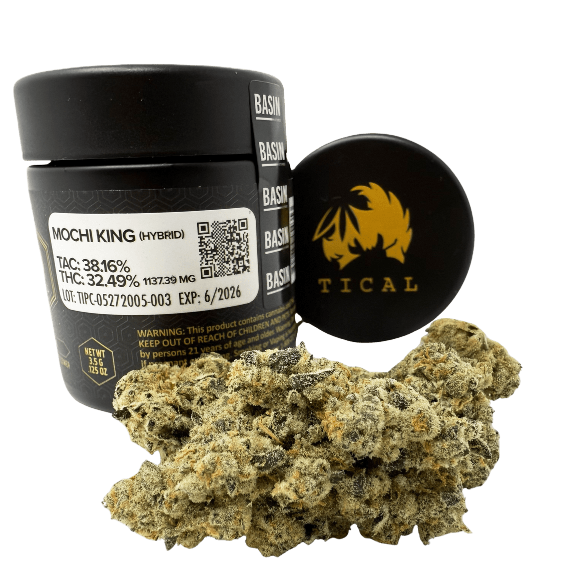 Photograph of product: Tical - Mochi King - Indoor Flower - 3.5g