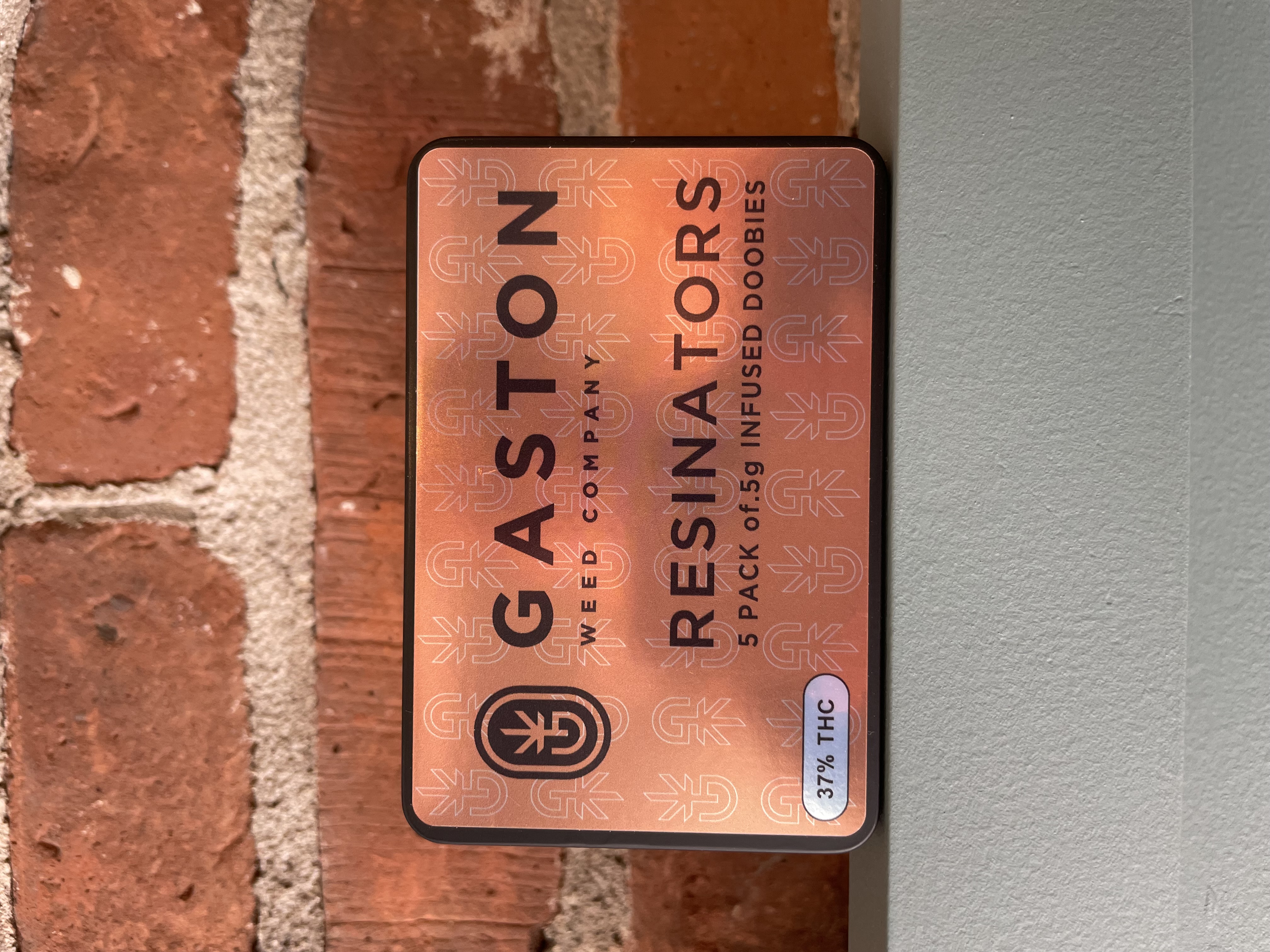 Photograph of product: Gaston Resin Infused Prerolls 5 Pack | Resinators